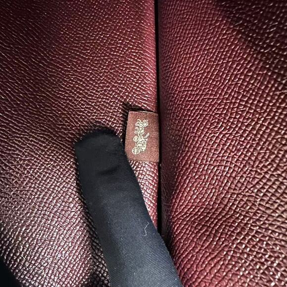 Coach Mollie Tote Shoulder Bag with Bow Print In Silver/Black Multi NWT CY647 - Picture 10 of 13